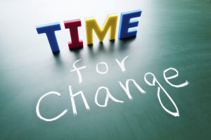 Time for change